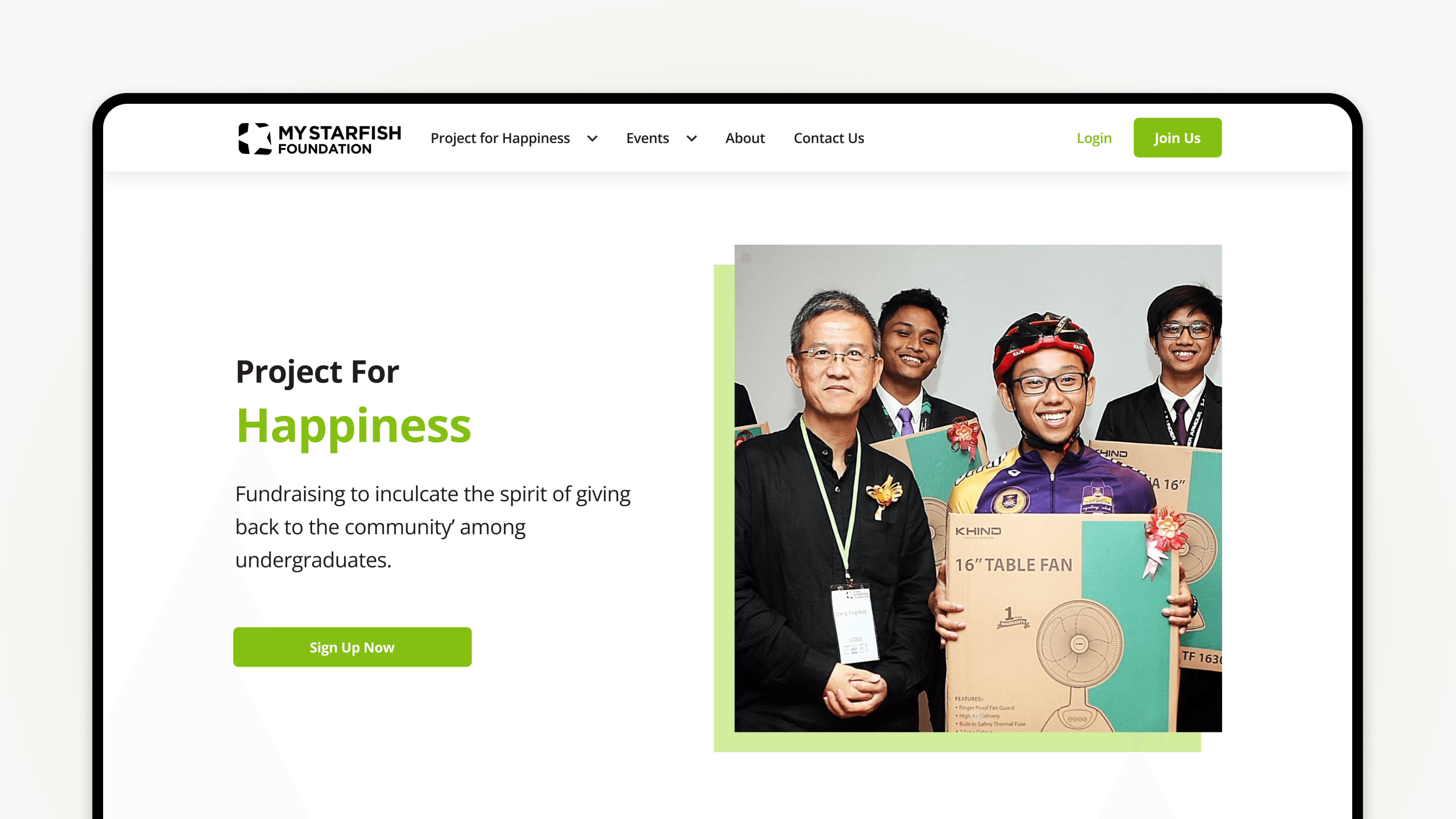 Project for Happiness